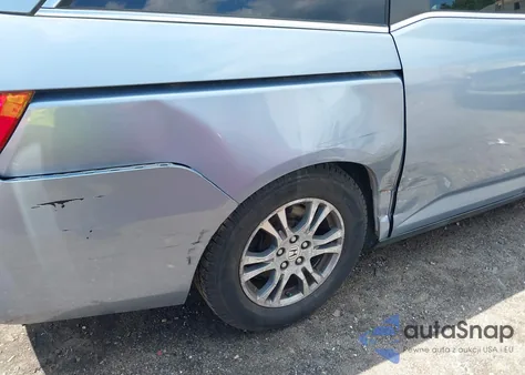 2013 Honda Odyssey Ex-L z USA, uszkodzony, nr VIN 5FNRL5H63DB079014